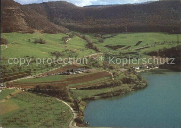 Glems Stausee Hotel Fliegeraufnahme