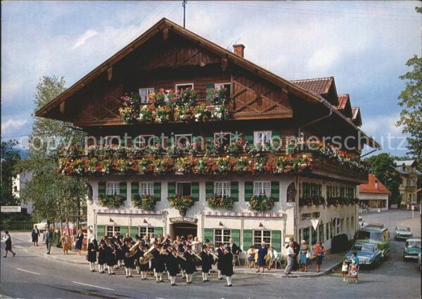 Oberammergau Hotel Wolf Musikkapelle