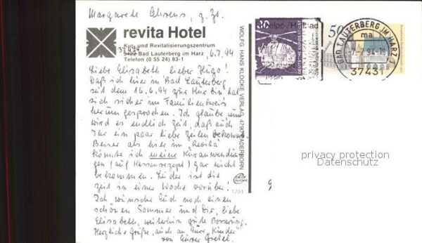 Bad Lauterberg revita Hotel Kurzentrum Springbrunnen – Bild 2