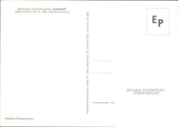 Selk Weinstuben Ausflugslokal Quellental – Bild 2