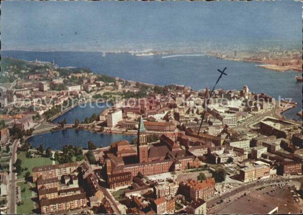 Kiel Fliegeraufnahme Landeshauptstadt