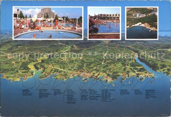 Porec Hotel Adriatik Tourist Swimming Pool Üb
