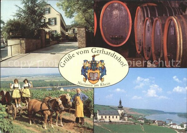 Nierstein Rhein Gerhartshof Wein Sektkellerei Fass Wein