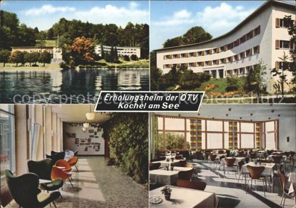 Kochel See Erholungsheim der ÖTV