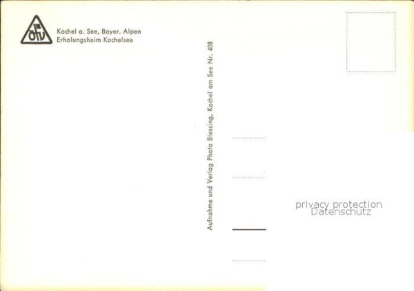 Kochel See Erholungsheim der ÖTV – Bild 2