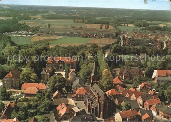 Velen Kirche Fliegeraufnahme