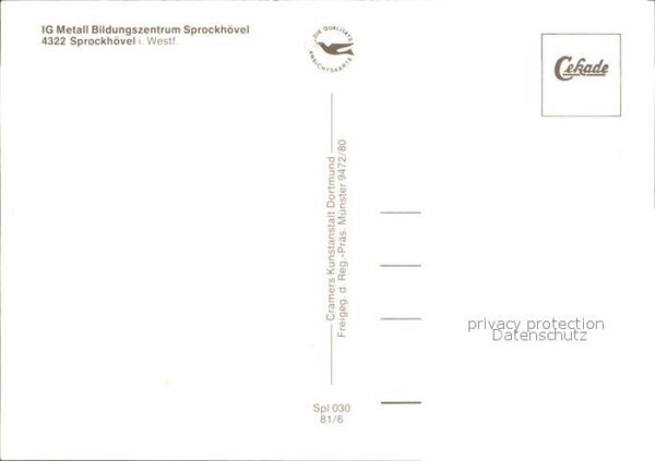 Sprockhoevel IG Metall Bildungszentrum Fliegeraufnah – Bild 2