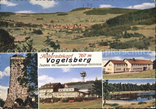 Hoherodskopf Vogelsberg Taufstein VHC Clubhaus Jugen