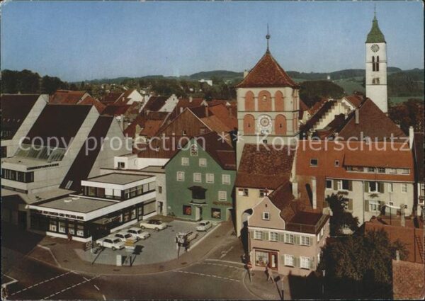 Wangen Allgaeu Martinstorplatz Kirche