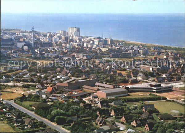 Westerland Sylt Teilansichten Nordseebad Fliegeraufnahm