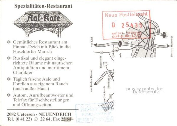 Neuendeich Spezialitäten Restaurant Aal Kate – Bild 2