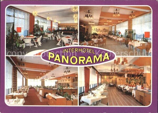 Oberhof Thueringen Interhotel Panorama Restaurant Klubbar