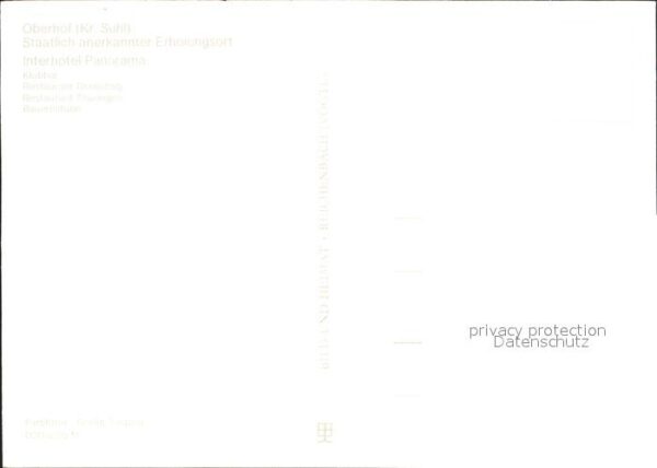 Oberhof Thueringen Interhotel Panorama Restaurant Klubbar – Bild 2