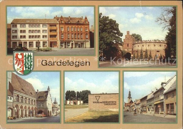 Gardelegen Markt Salzwedeler Tor Rathaus Mahnstätt