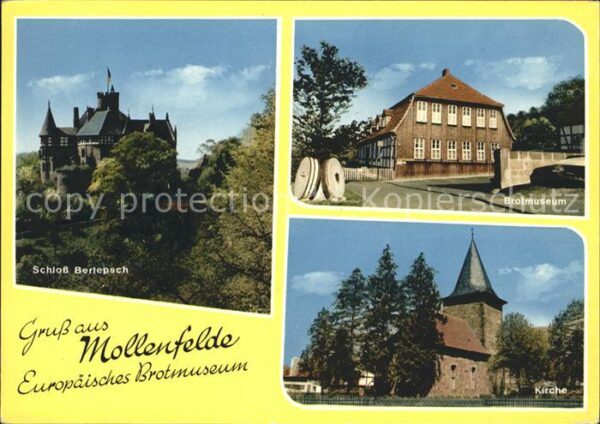Mollenfelde Europäisches Brotmuseum Kirche Schloss