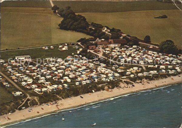 Waabs Campingplatz Hökholz Ostsee Fliegeraufn