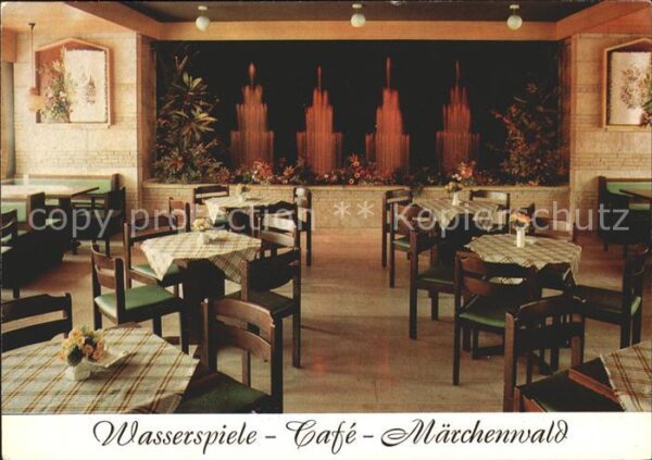Sambachshof Wasserspiele Cafe Hassberg Märchenwald