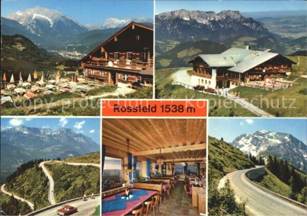 Rossfeldhuette Berggasthof Alpenpanorama