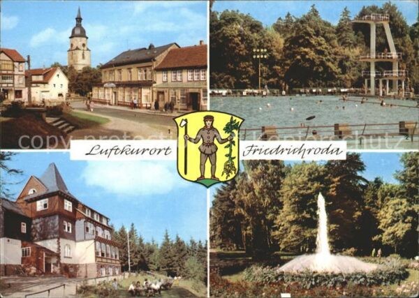 Friedrichroda Platz der DSF Schwimmbad Spiessberghaus
