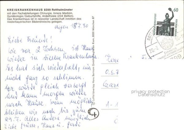 Rotthalmuenster Kreiskrankenhaus Fliegeraufnahme – Bild 2