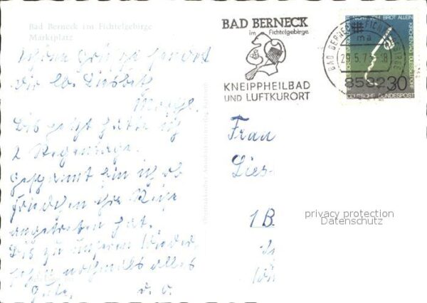 Bad Berneck Marktplatz – Bild 2