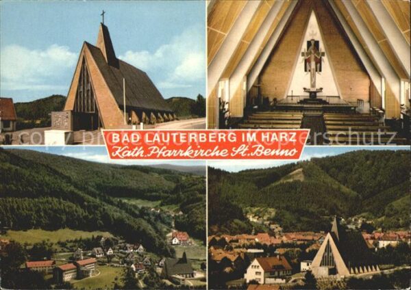 Bad Lauterberg Panorama Katholische Pfarrkirche St Ben
