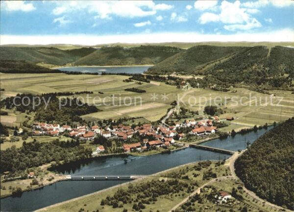 Hemfurth-Edersee Fliegeraufnahme