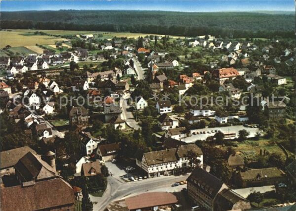Fuerstenberg Weser Fliegeraufnahme