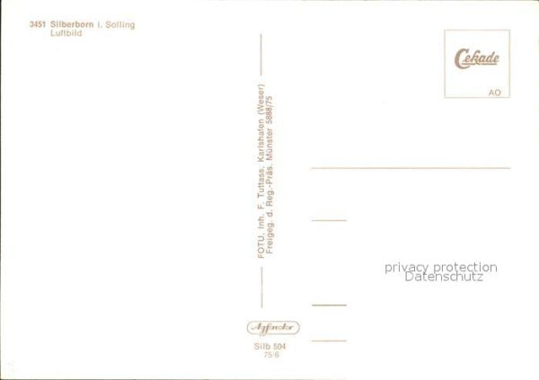 Silberborn Solling Fliegeraufnahme – Bild 2