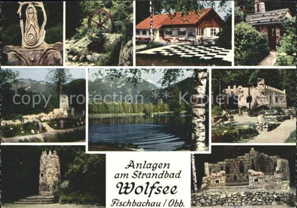 Fischbachau Anlagen am Strandbad Wolfsee