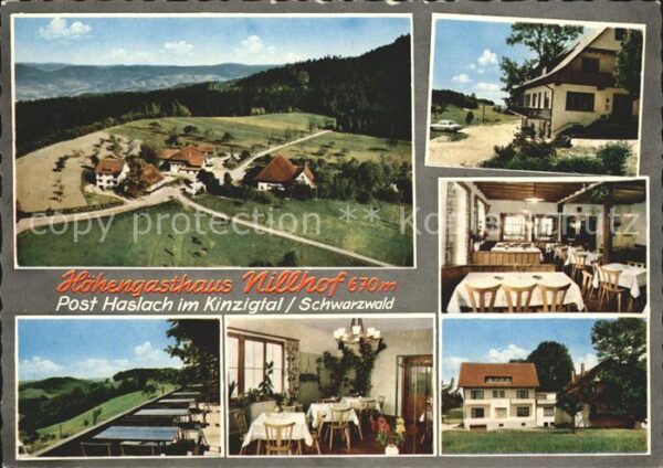 Haslach Kinzigtal Höhengasthaus Nillhof Panorama Schwarzw