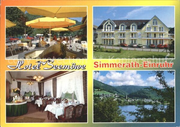 Einruhr Hotel Seemöwe Panorama Rurstausee