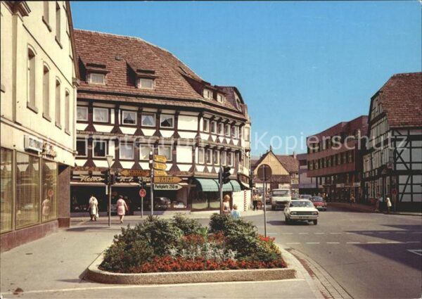 Hoexter Weser Westerbachstrasse Marktstrasse