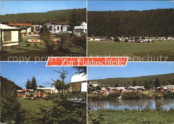 Buechenwerra Campingplatz zur Fuldaschleife