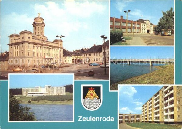 Zeulenroda FDGB Erholungsheim Talsperre Zeulenroda