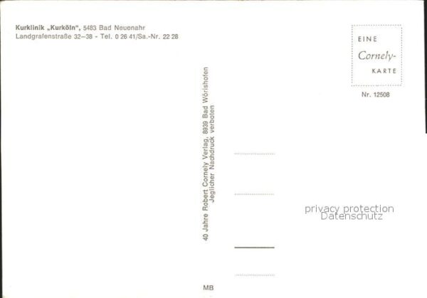 Bad Neuenahr-Ahrweiler Kurklinik Kurköln – Bild 2