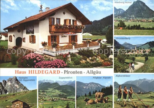 Steinach Pfronten Haus Hildegard Pension Alpenpanorama Al