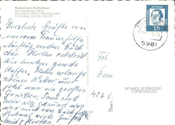 Velbert Diakonissen Mutterhaus Kirchhalle Pniel – Bild 2