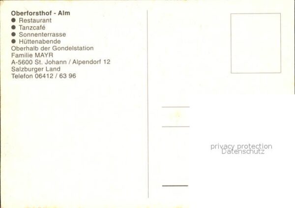 St Johann Pongau Salzburg Oberforsthof Alm Sonnenterrasse – Bild 2