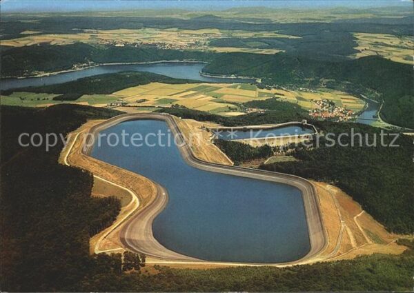 Edersee Pumpspeicherwerk Waldeck I und II Flieg