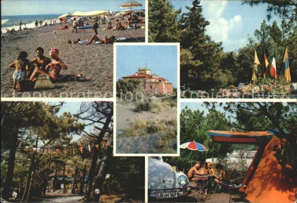 Bibbona Livorno Camping Casa di Caccia Strandpartie Res