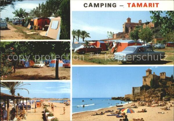 Tarragona Camping Tamarit Teilansichten Strandpar