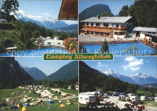 Berchtesgaden Camping Allweglehen Swimmingpool Zeltpl