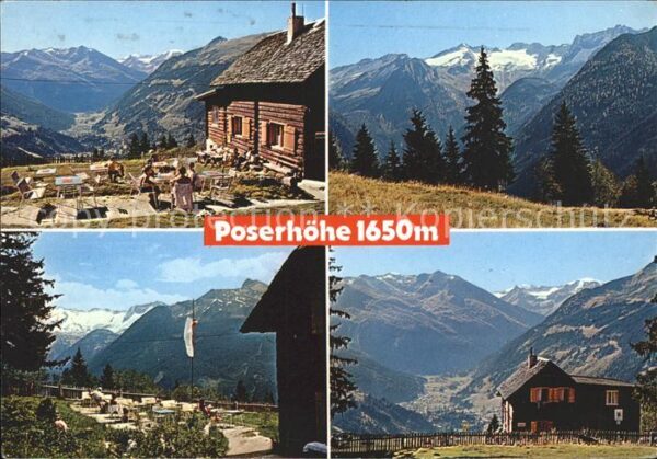 Badgastein Alpenhaus Poserhöhe Terrasse Panorama