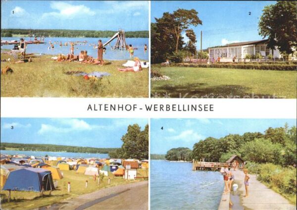 Werbellinsee-Altenhof Badestrand Süsser Winkel FDGB Erholungs