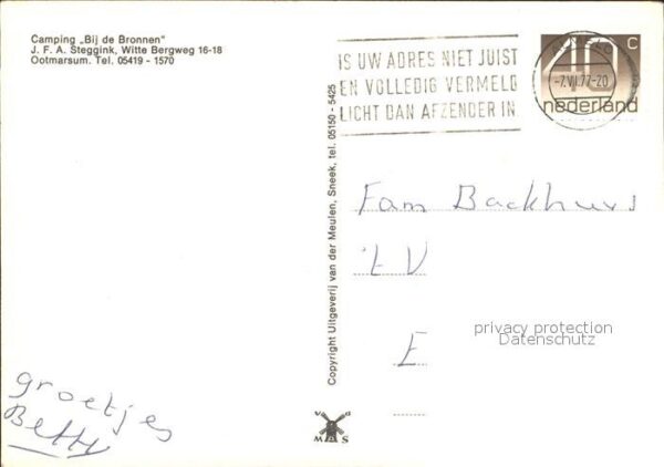 Ootmarsum Camping Bij de Bronnen Panorama Caravan – Bild 2