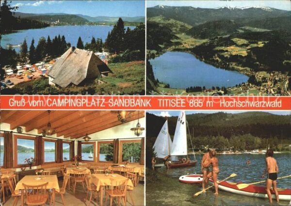 Titisee Campingplatz Sandbank Restaurant Gastra