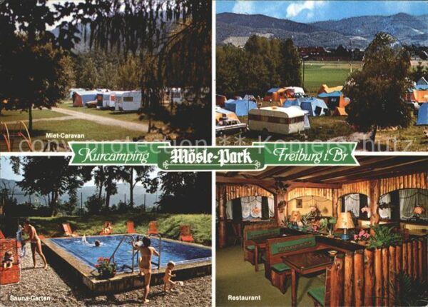 Freiburg Breisgau Kurcaming Mösle Park Miet Caravan Sauna