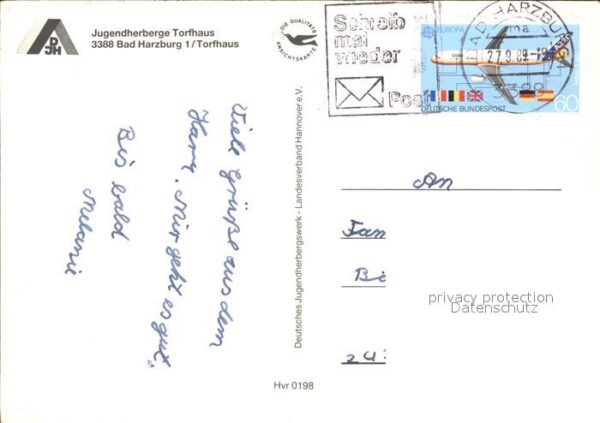 Torfhaus Harz Jugendherberge Torfhaus Sendemast Hirsc – Bild 2