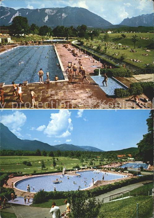 Bad Reichenhall mit Untersberg und Lattengebirge Schwim